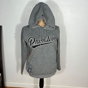 Primitive Men hoodie in color grey size S